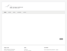Tablet Screenshot of nomades-architectures.eu